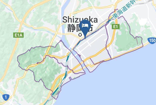 Shizuoka City Suruga Ward - Sun Palace Hotel Maps