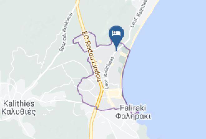 Dodecanese - Sun Palace Hotel Maps