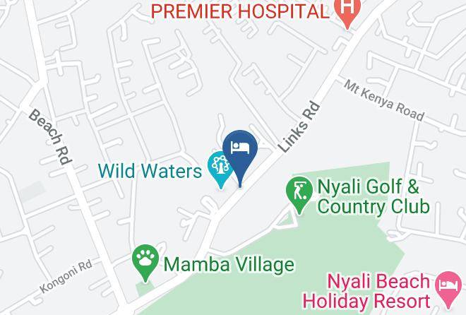 Mombasa - Sun Paradise Nyali Maps