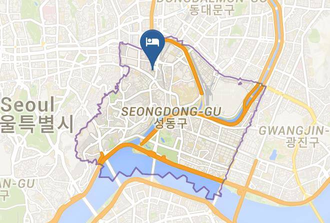 Seongdonggu - Sun Park Motel Maps