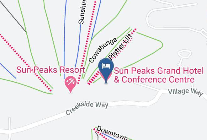 Thompson Nicola - Sun Peaks Grand Hotel & Conference Centre Maps
