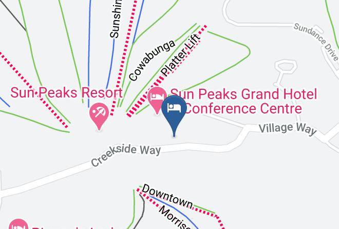 Thompson Nicola - Sun Peaks Lodge Maps