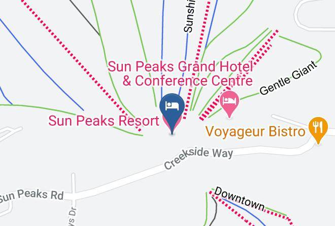 Sun Peaks Resort Map