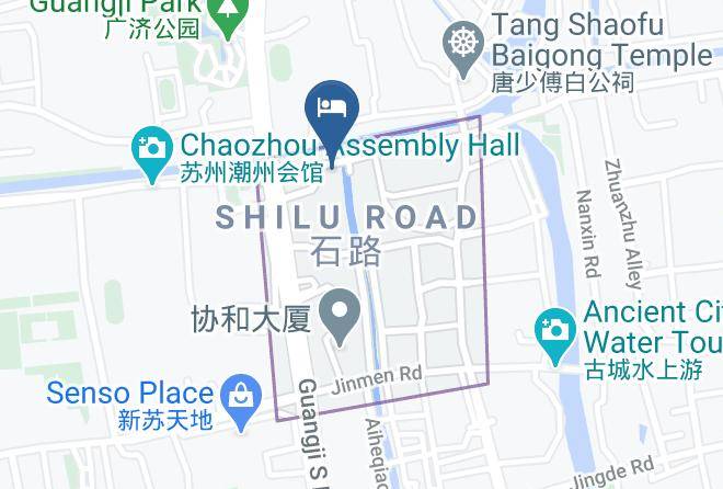 Suzhou - Sun Plaza Hotel Maps
