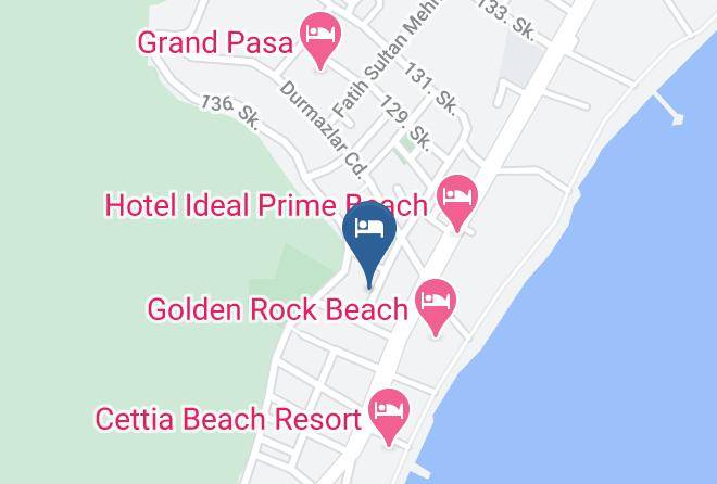 Marmaris - Sun Princess Hotel Maps
