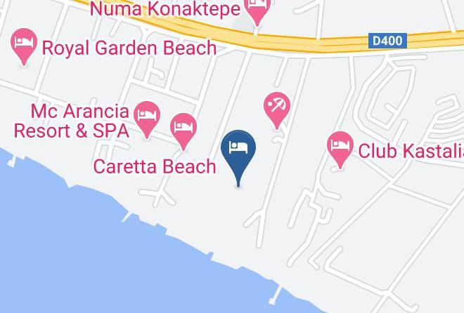 Konakli - Sun Queen Beach Hotel Maps