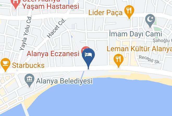 Alanya - Sun Restaurant Cafe&bar Maps