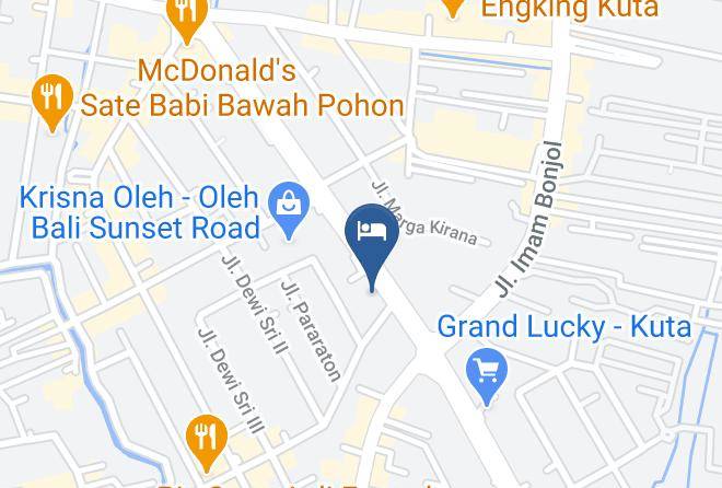 Denpasar - Sun Royal Hotel Bali Maps