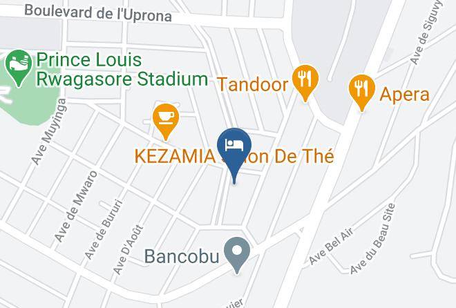 Bujumbura - Sun Safari Club Hotel Maps
