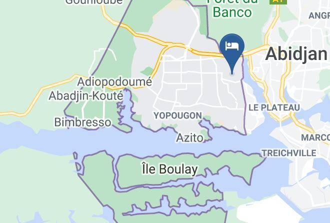 Abidjan - Sun Set Hotel Maps