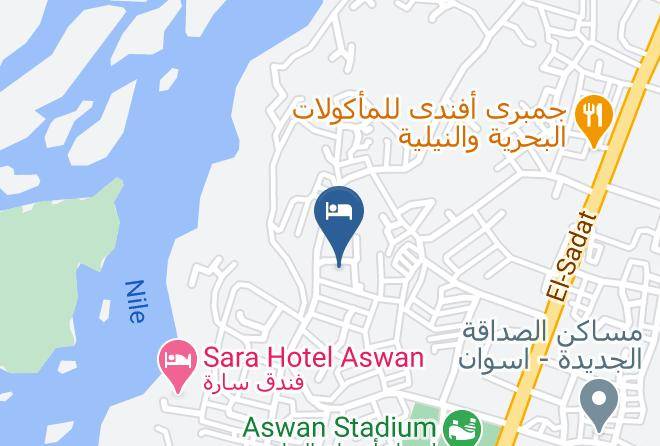 Aswan - Sun Set Resort Maps