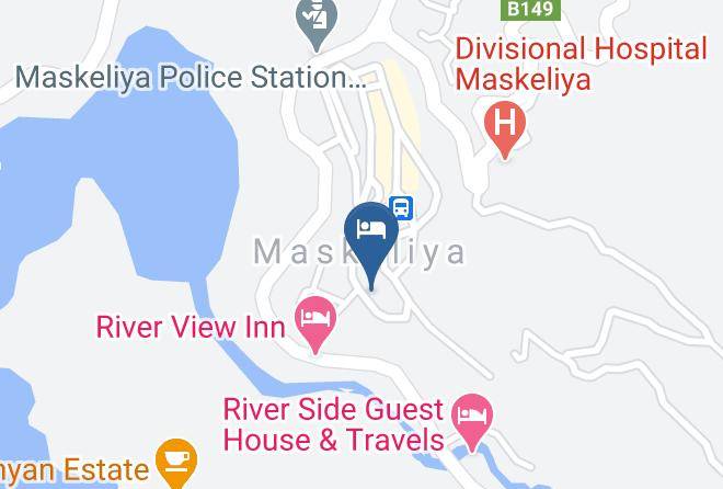 Kandy - Sunshine Resort Maskeliya Maps