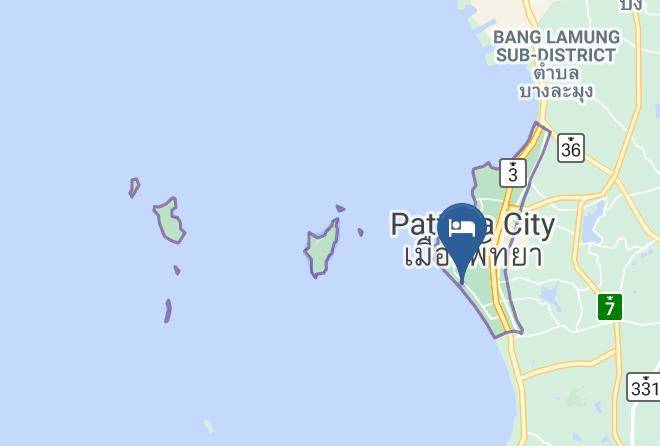 Amphoe Bang Lamung - Sun Sky Resort Maps