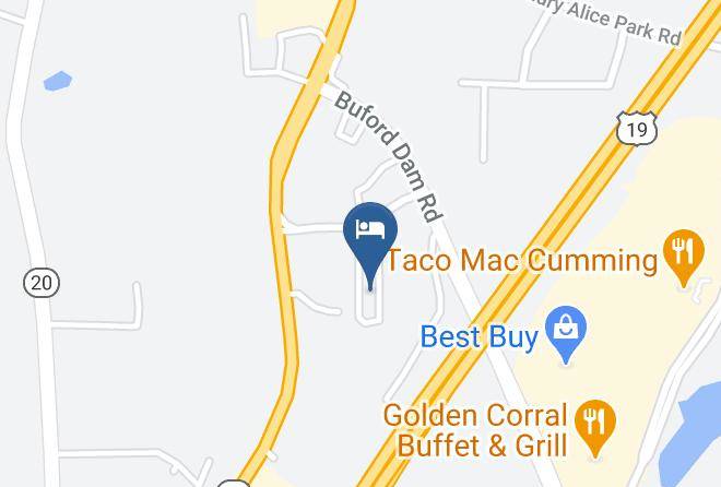 Forsyth - Intown Suites Extended Stay Atlanta Ga Cumming Maps