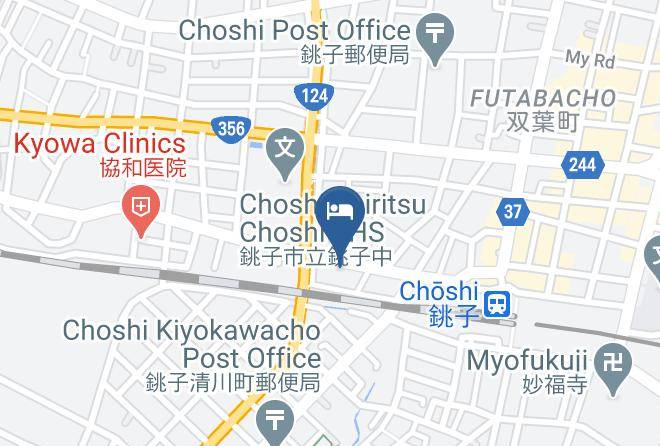 Choshi City - Hotel Sun Suny Maps