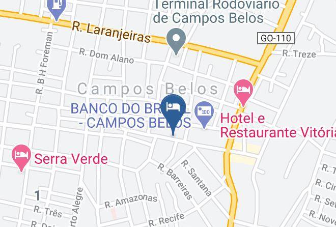 Campos Belos - Sun Valley Hotel Maps