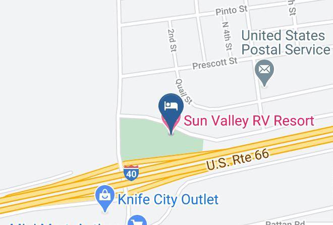 Navajo - Sun Valley Rv Resort Maps