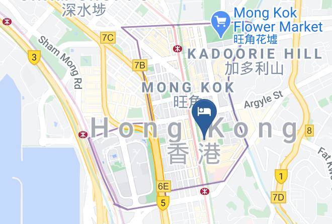 Kowloon - Sun Wah Hotel Maps