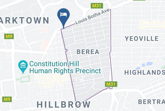 City Of Johannesburg - Sun1 Berea Maps