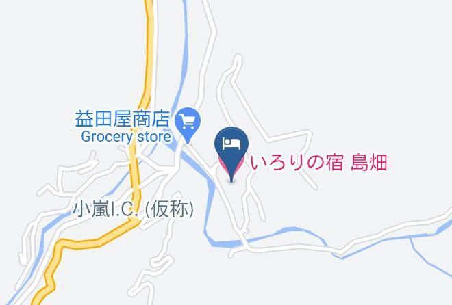 Iida City - Sunaharai Hot Spring Maps