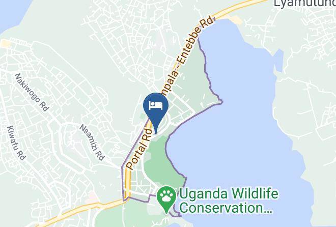 Entebbe Municipality - Sunbird Backpackers Maps