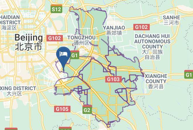 Tongzhou District - Sunbird Hotel Maps