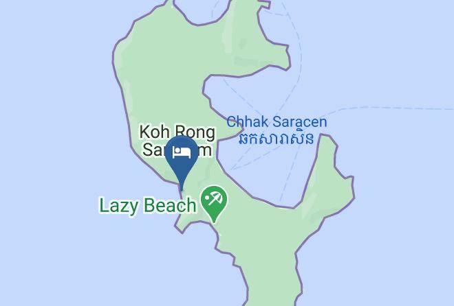 Preah Sihaknuk Town - Sunboo Beach Bungalows Maps