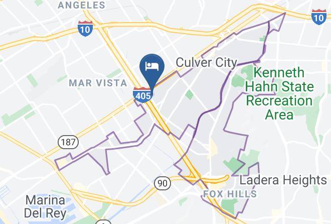 Sunburst Spa And Suites Map