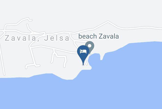 Jelsa - Suncani Zal Maps