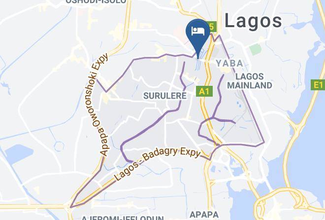 Surulere - Suncity Hotel Maps