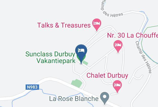 Luxemburg Province - Sunclass Durbuy Vakantiepark Maps