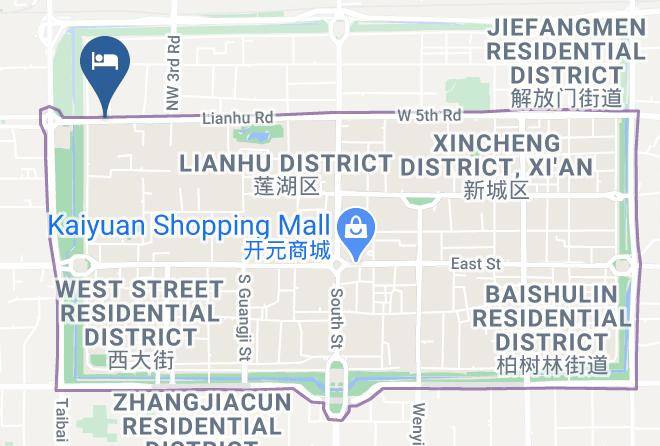 Xi An - Sunda Gentleman International Hotel Xi'an Maps