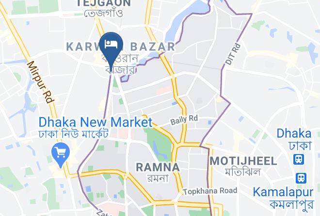 Dhaka - Sundarban Hotel Maps