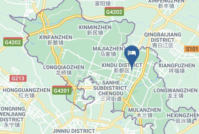 Chengdu - Sunday Business Hotel Maps