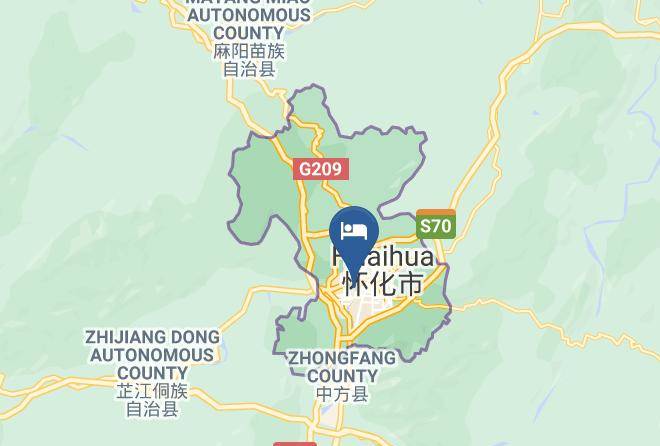 Huaihua - Sunday Hotel Chain Maps