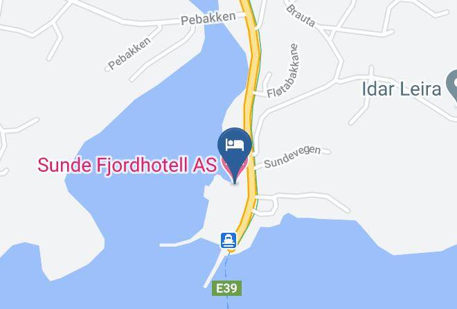 Sula - Sunde Fjord Hotel Maps