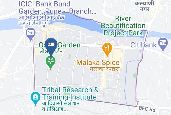 Pune - Sunderban Resort & Spa Maps