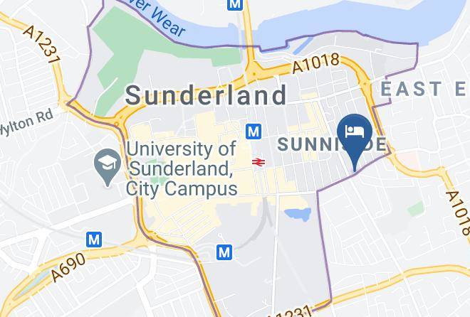 Sunderland - Sunderland Central Studios Maps