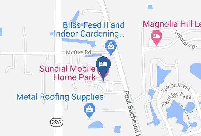 Hillsborough - Sundial Mobile Home Park Maps