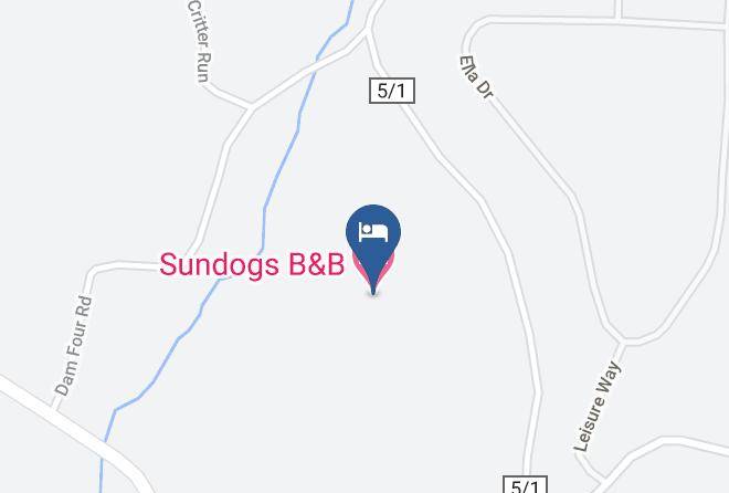 Jefferson - Sundogs B&b Maps