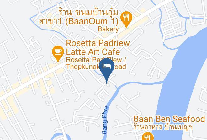 Amphoe Mueang Chachoengsao - Sunee View Hotel Maps