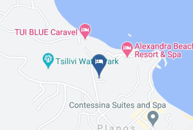 Zakinthos - Tui Suneo Tsilivi Admiral Maps