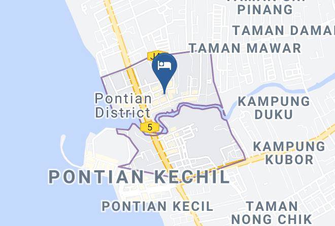 Pontian District - Sunflower Express Hotel Maps
