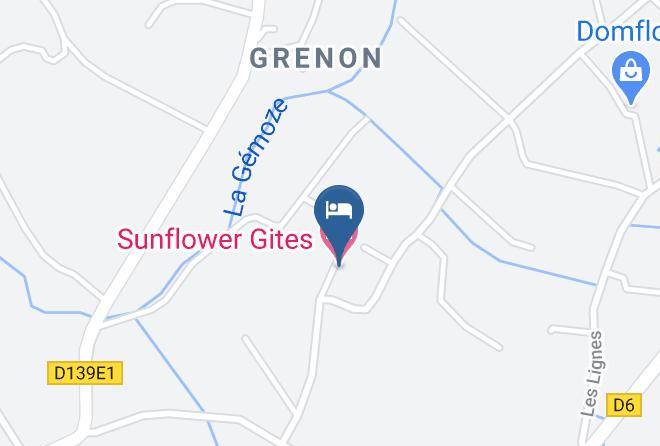 Charente Maritime - Sunflower Gites Maps