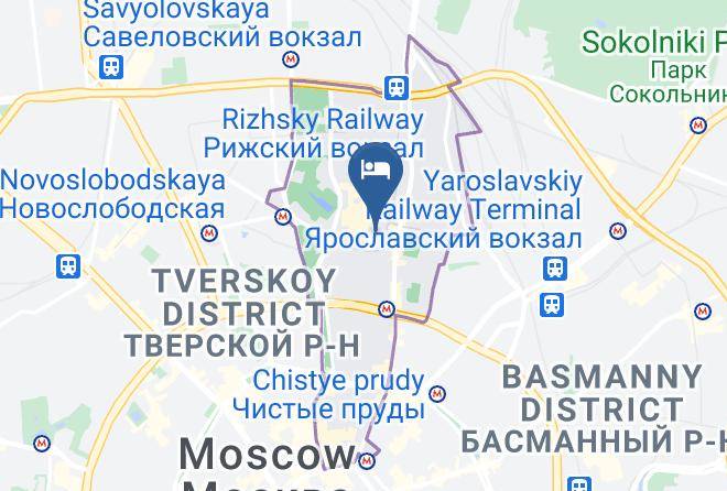 Moscow - Sunflower Maps
