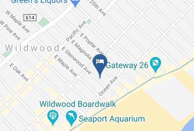 Cape May - Sunflower Motel Maps