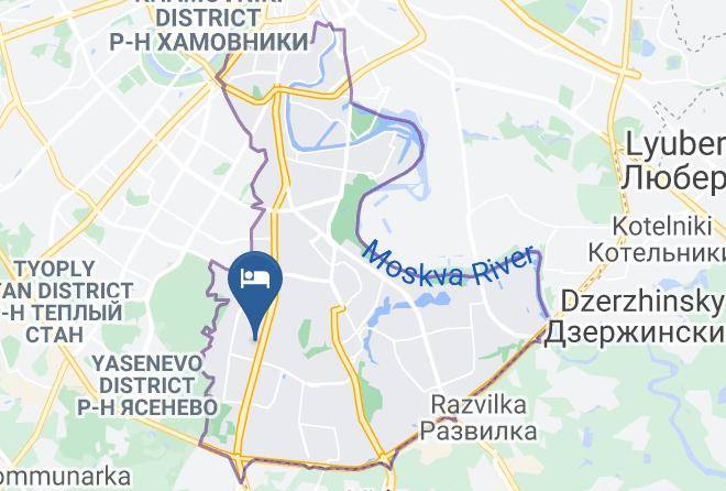 Moscow - Sunflower Park Hotel Maps