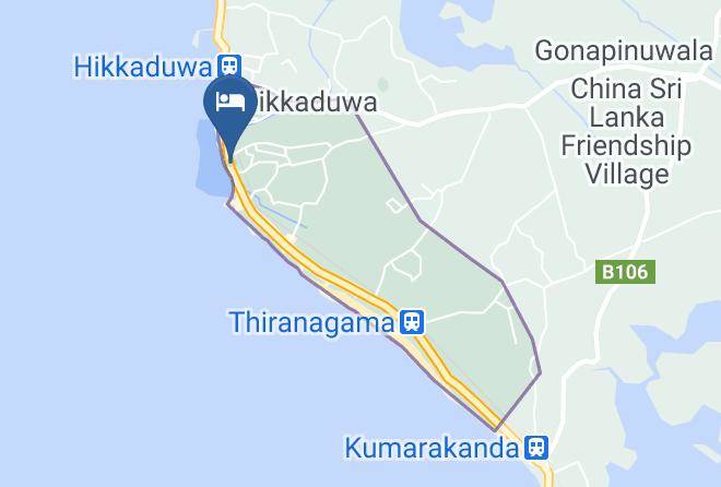 Sunil Garden Unawatuna Map