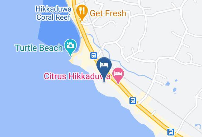 Sunils Beach Hotel Map