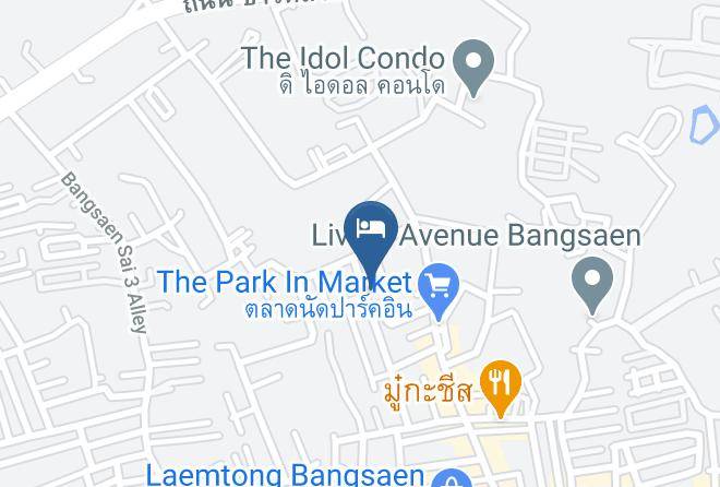 Mueang Chonburi District - Sunisa Plus Bangsaen Maps